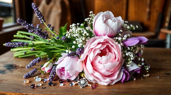 Les fleurs incontournables en bijouterie artisanale